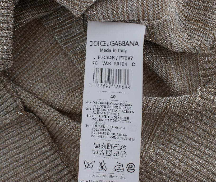 Beige Long Sleeve Cardigan Sweater