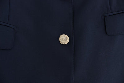 Black wool MARTINI slim fit blazer