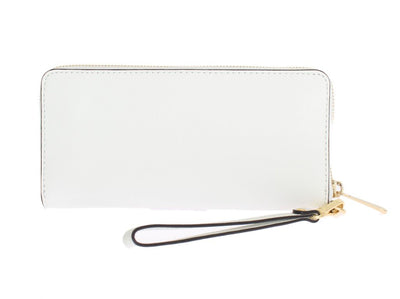 White Black GREENWICH Continental Wallet