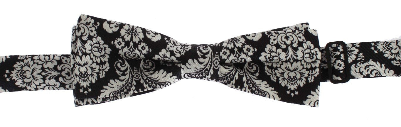 Black Silk Bowtie & Leather Belt Gift Box