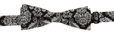 Black Silk Bowtie & Leather Belt Gift Box