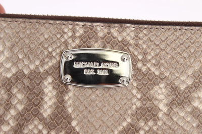 Beige JET SET ITEM Continental Wallet