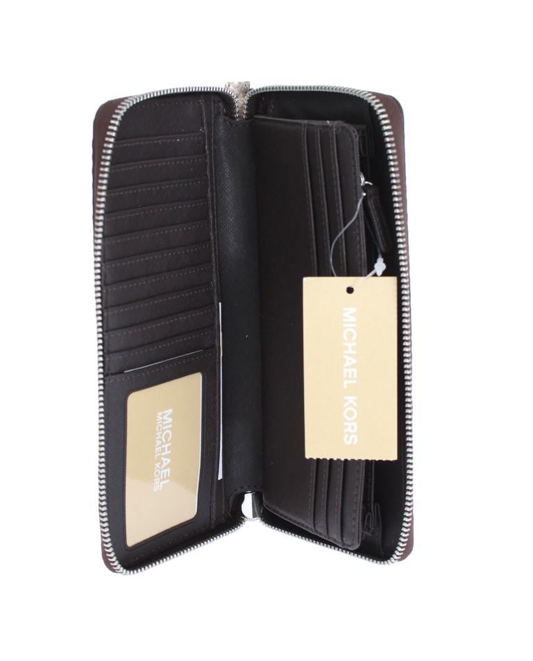 Beige JET SET ITEM Continental Wallet