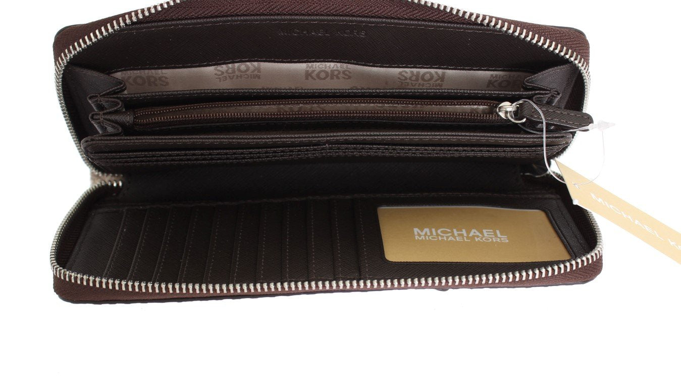 Beige JET SET ITEM Continental Wallet