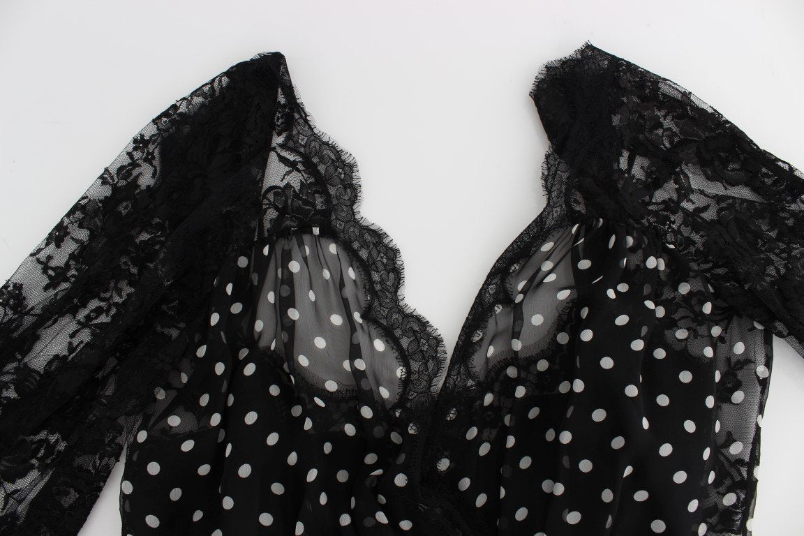 Floral Lace Silk Long Maxi Dress
