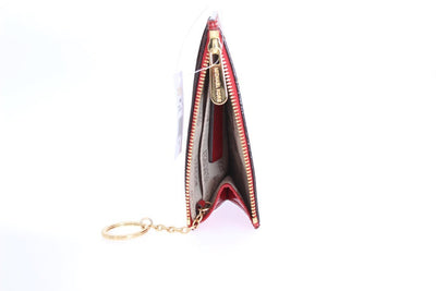 Red GIFTABLES Key Ring Pouch Wallet