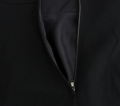 Black crystal embellished dress