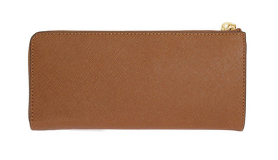 Brown JET SET TRAVEL Carryall Wallet