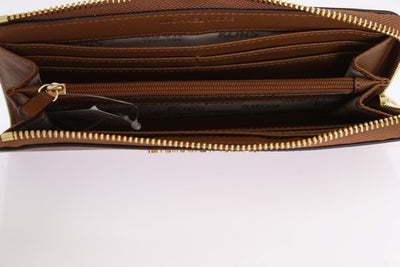 Brown JET SET TRAVEL Carryall Wallet