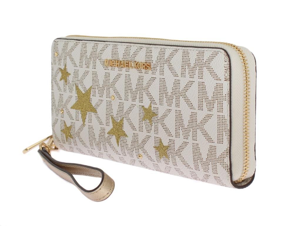 White ILLUSTRATIONS Travel Continental Wallet