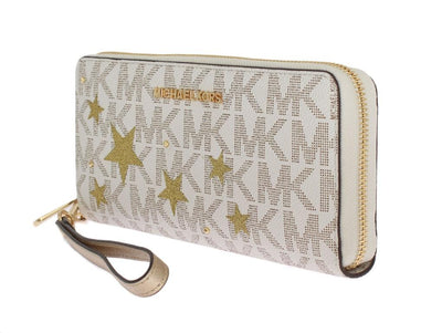 White ILLUSTRATIONS Travel Continental Wallet