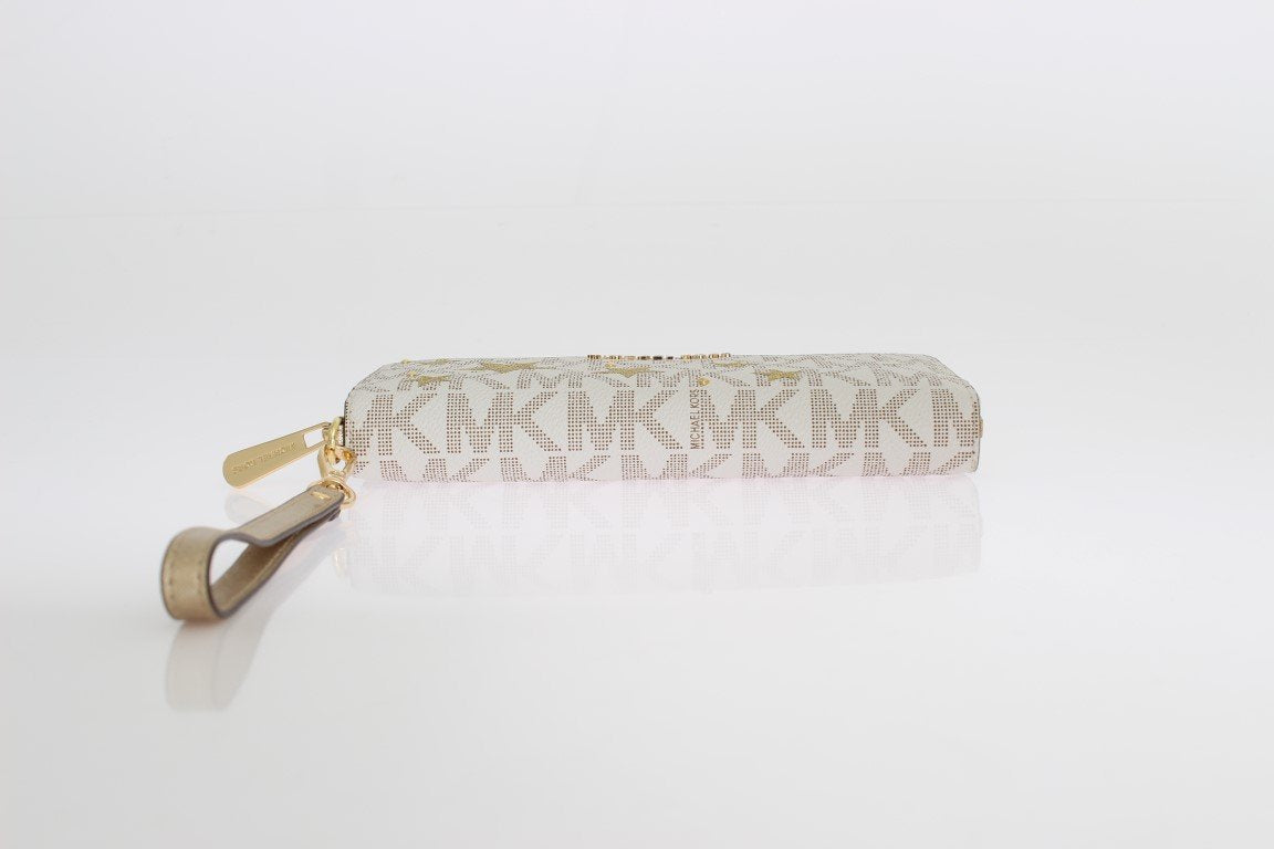 White ILLUSTRATIONS Travel Continental Wallet