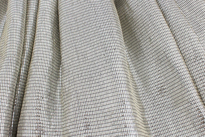 Gold Metallic Pleated Skirt