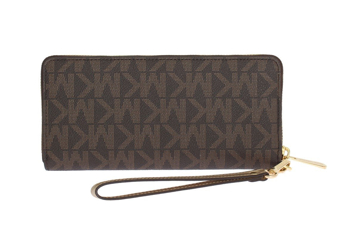 Brown ILLUSTRATIONS Travel Continental Wallet