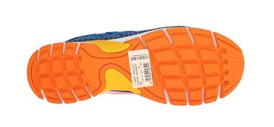 Orange Elastic Neoprene Espadrilles Shoes