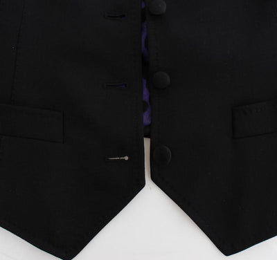 Black Leopard Vest