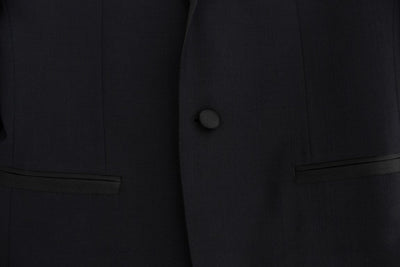 Blue wool GOLD slim fit blazer