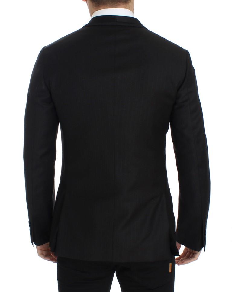 Black wool slim MARTINI blazer