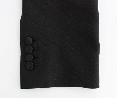 Black wool slim MARTINI blazer