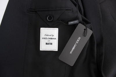 Black wool slim MARTINI blazer
