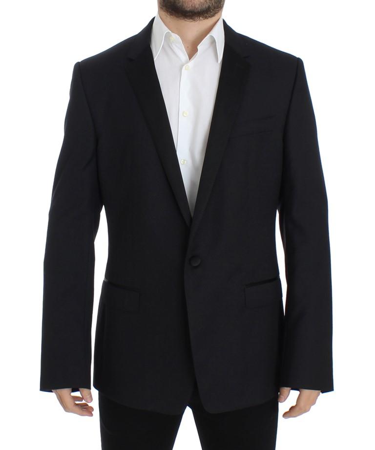 Blue wool slim MARTINI blazer
