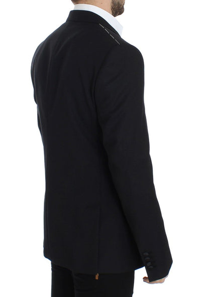 Blue wool slim MARTINI blazer