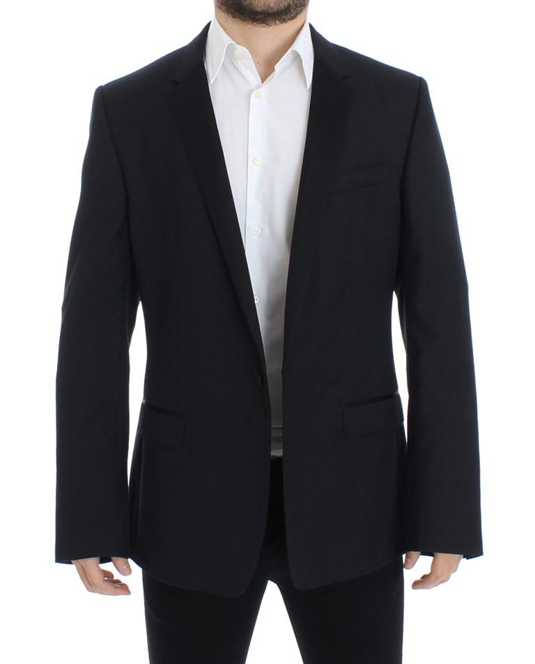 Blue wool slim MARTINI blazer
