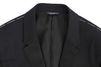 Blue wool slim MARTINI blazer
