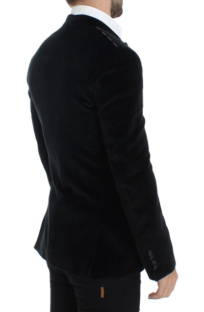 Black striped slim MARTINI blazer
