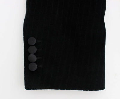Black striped slim MARTINI blazer