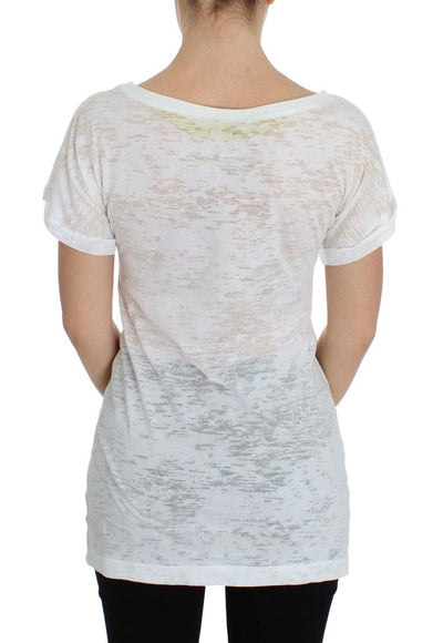 Multicolor Dog Print T-shirt
