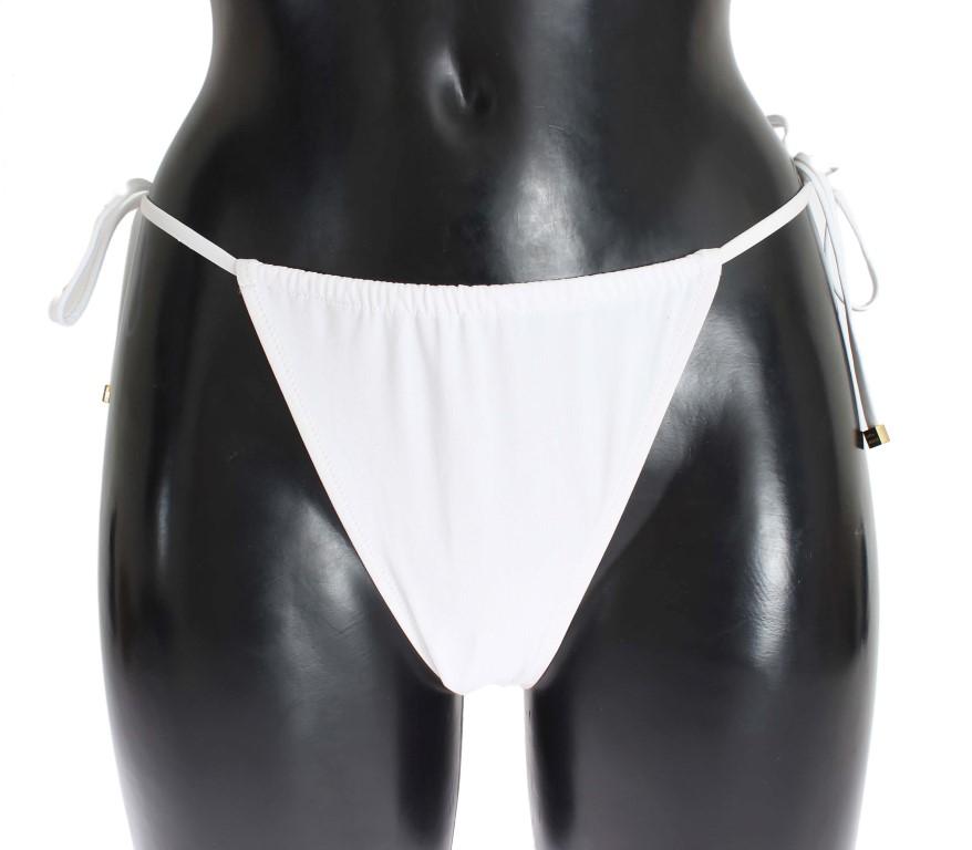 White Bikini Bottoms Beachwear