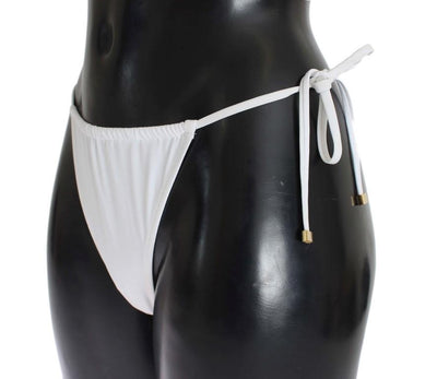 White Bikini Bottoms Beachwear