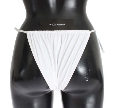 White Bikini Bottoms Beachwear