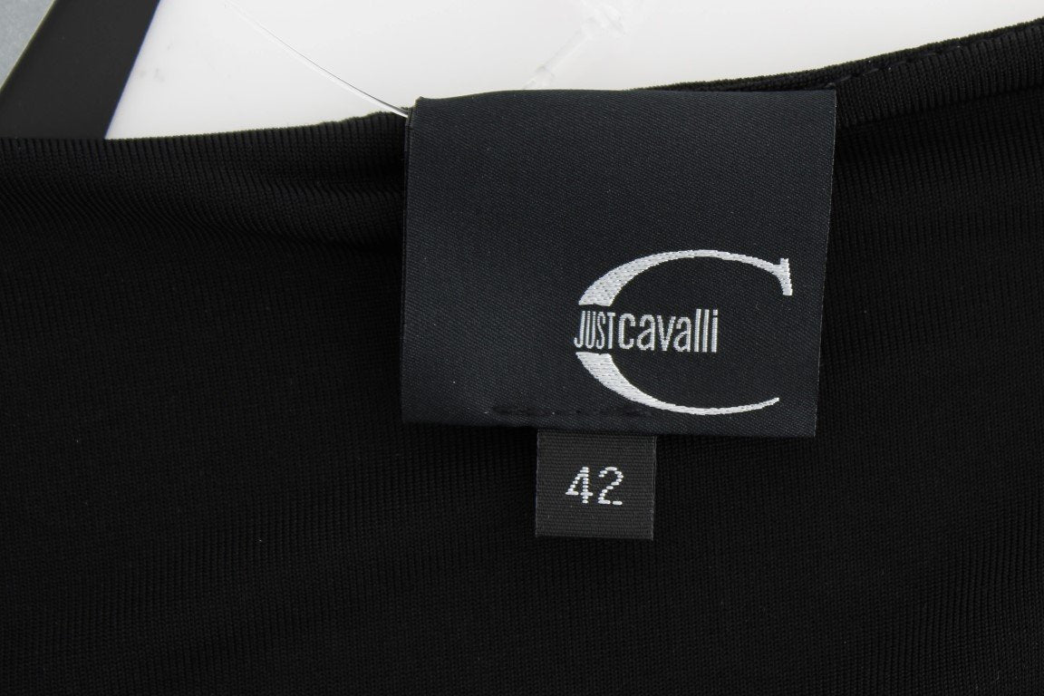 Black one sleeve top