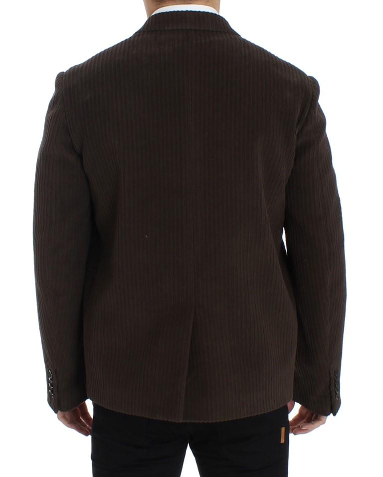 Brown manchester stretch blazer