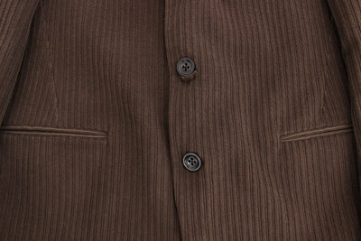 Brown manchester stretch blazer