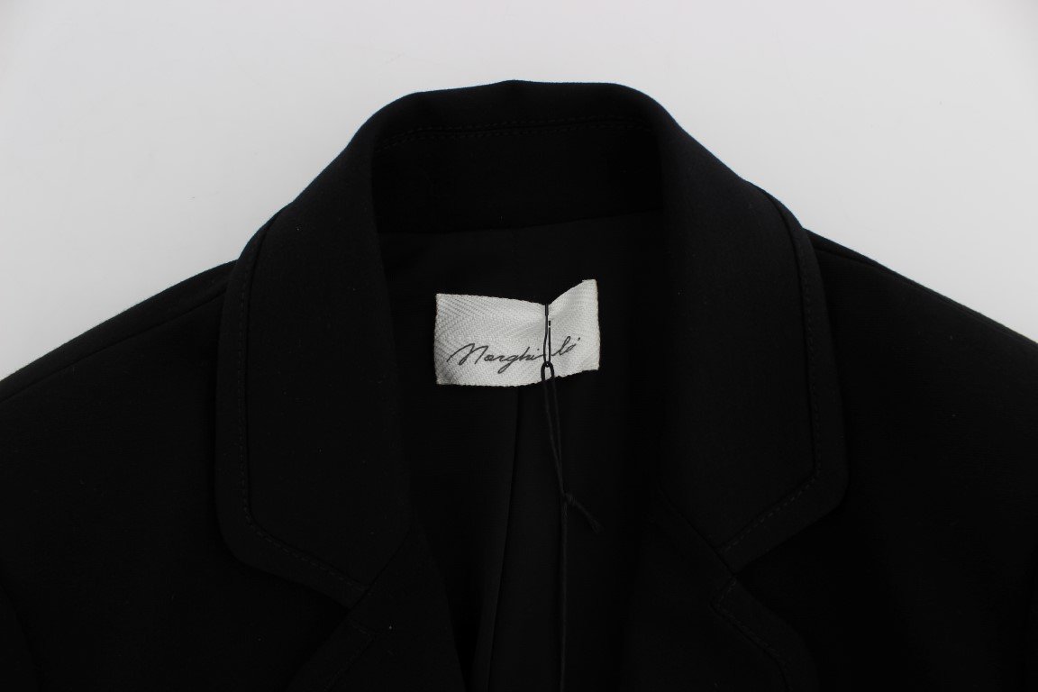 Black Stretch Blazer Jacket