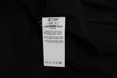 Black Stretch Blazer Jacket
