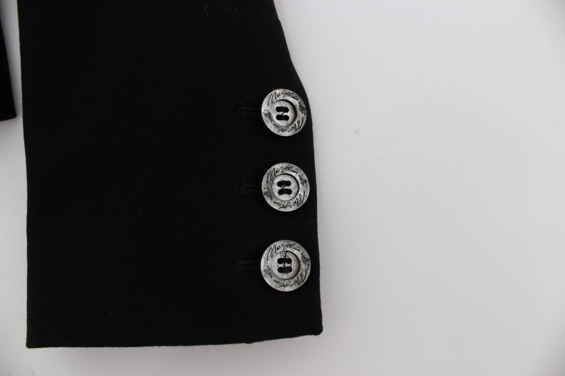 Black Stretch Blazer Jacket