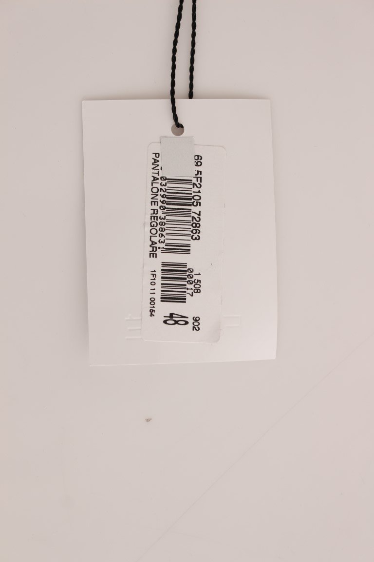 Black Corduroy Cotton Straight Fit Pants