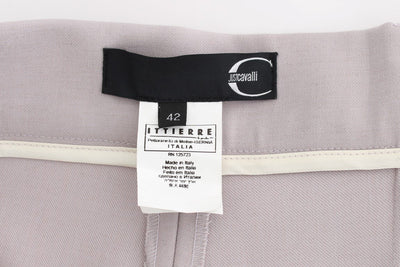 Gray high waist pants