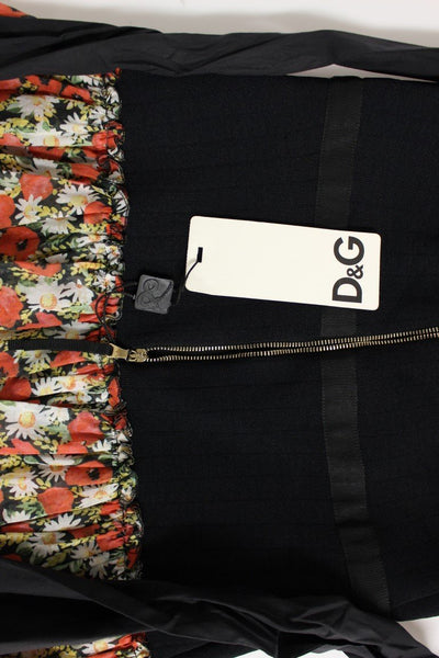 Multicolor floral bubble halterneck dress