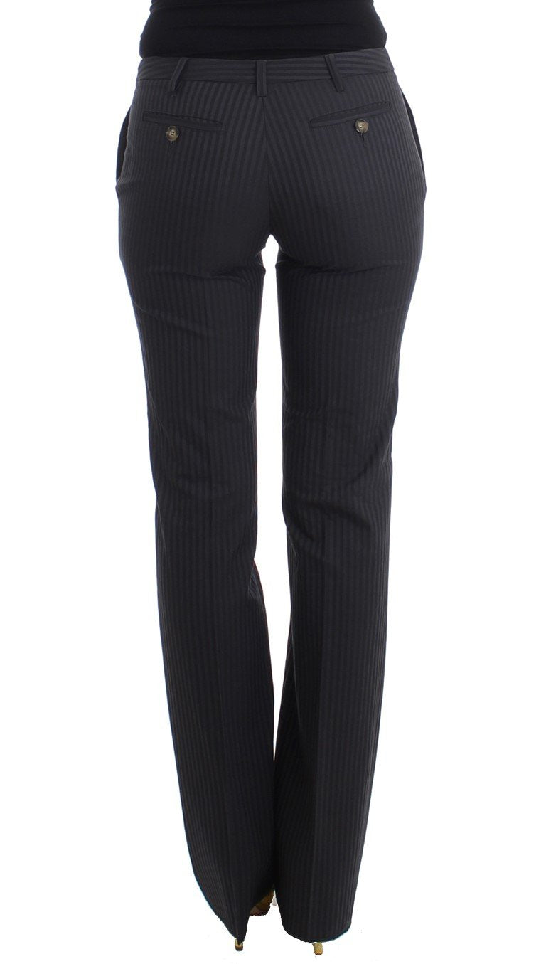 Black cotton dress pants