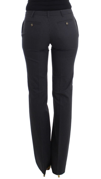 Black cotton dress pants