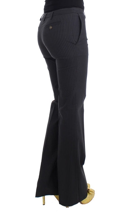 Black cotton dress pants