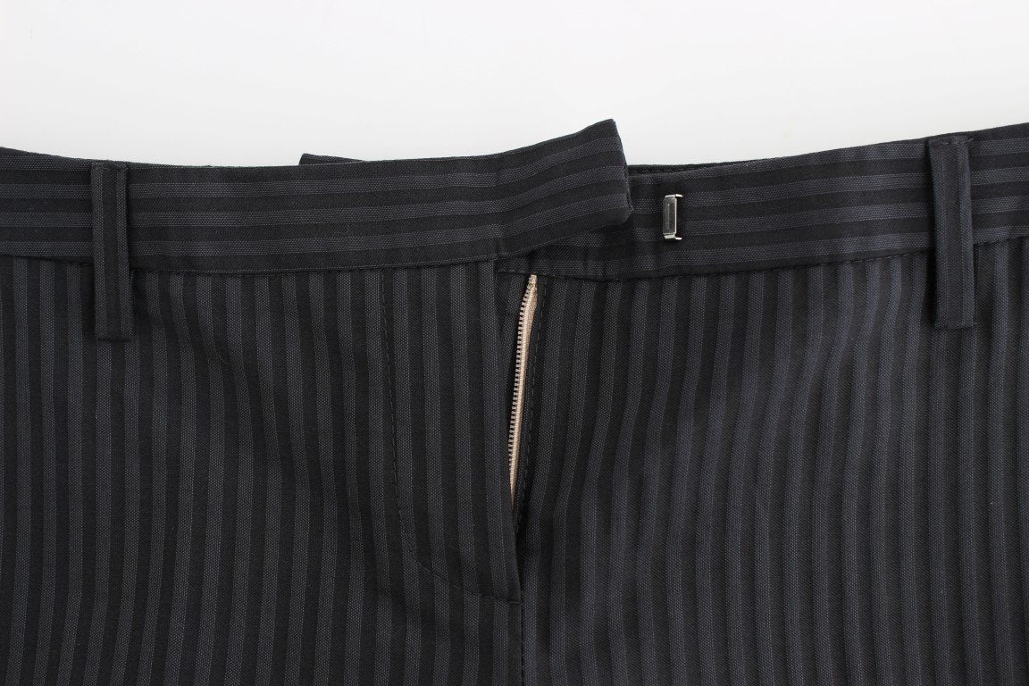 Black cotton dress pants