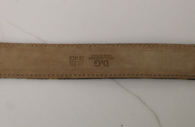 Multicolor Silk Logo Belt