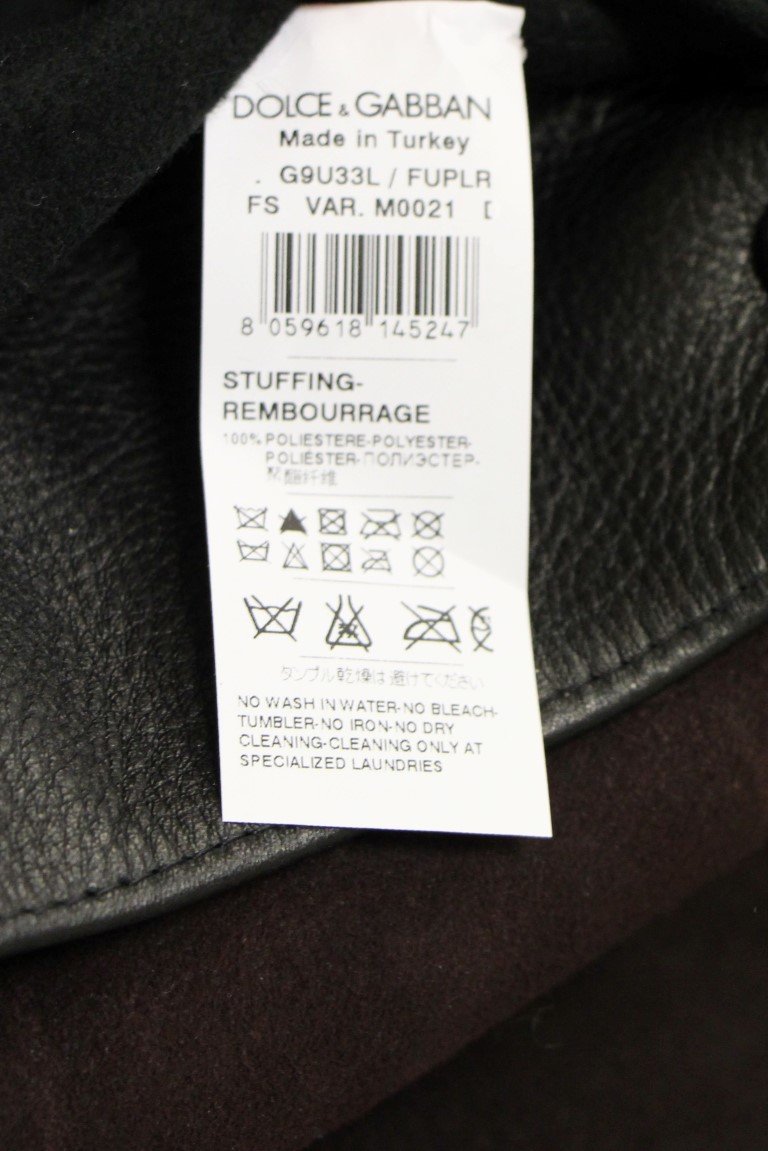 Runway Brown Shearling Leather Jacket Coat