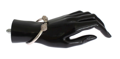 Silver Lion 925 Sterling Bangle Bracelet